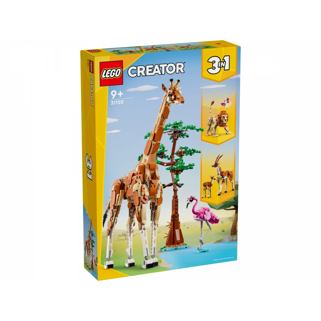 LEGO® Creator 3-in-1 31150 Divoké zvieratá zo safari