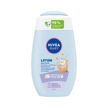 Nivea Baby Bed Time telové mlieko 1×200 ml, telové mlieko