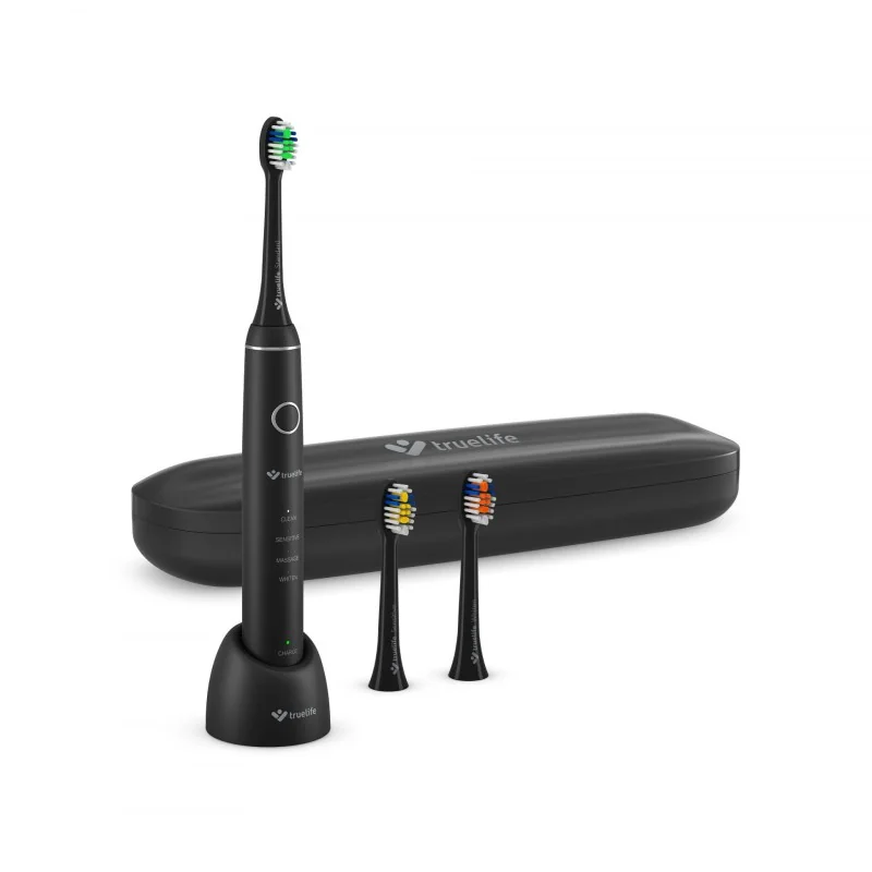 TrueLife SonicBrush Compact Black 1×1 ks, sonická zubná kefka