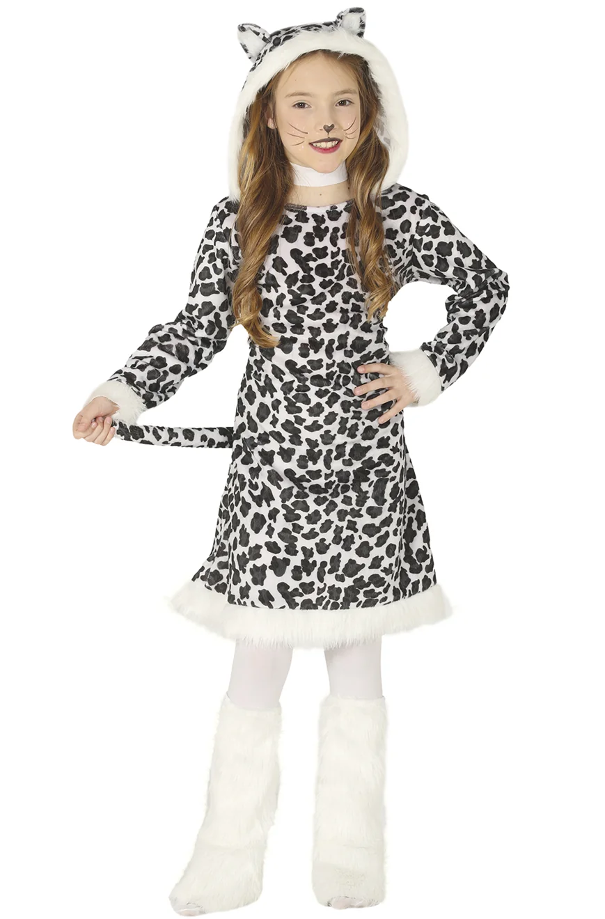 Kostým Biely leopard 5-6 rokov