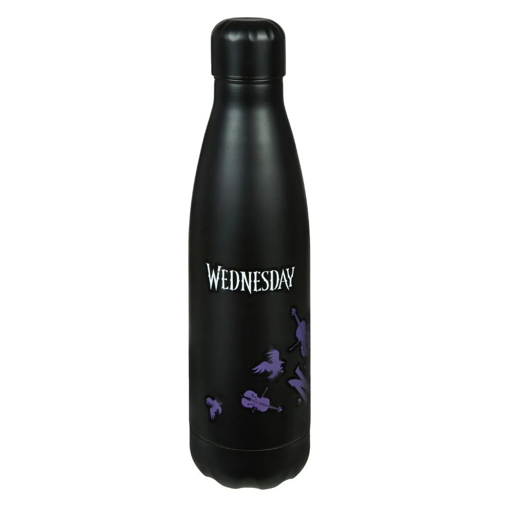 WEDNESDAY - Termofľaša 500 ml čierna, nerezová ocel