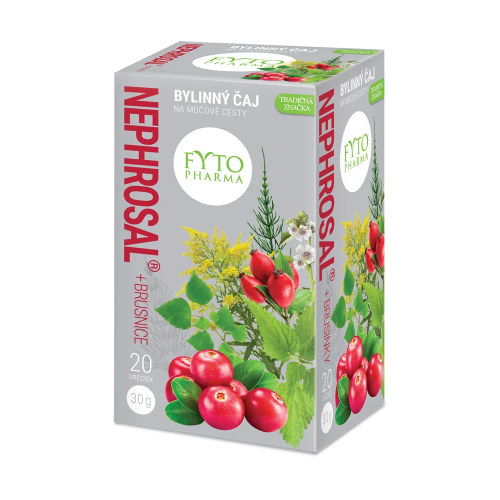 FYTO NEPHROSAL + BRUSNICE na močové cesty 20×1,5 g, čaj