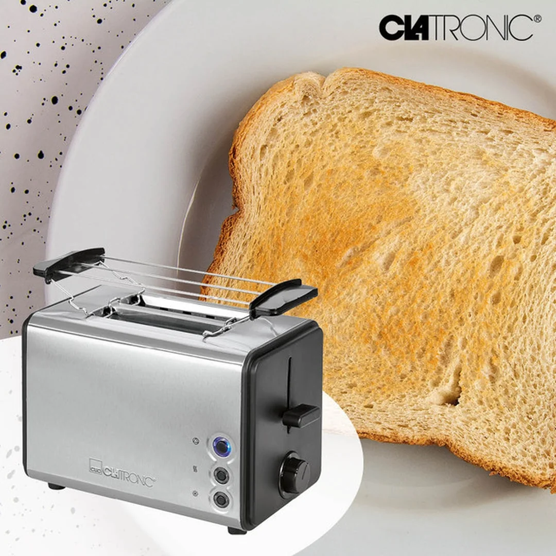 Clatronic TA 3620 hriankovač z nehrdzavejúcej ocele 850 W 