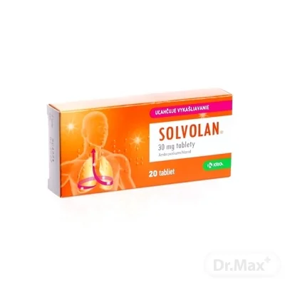 Solvolan 1×20 tbl, liek vykašľavanie