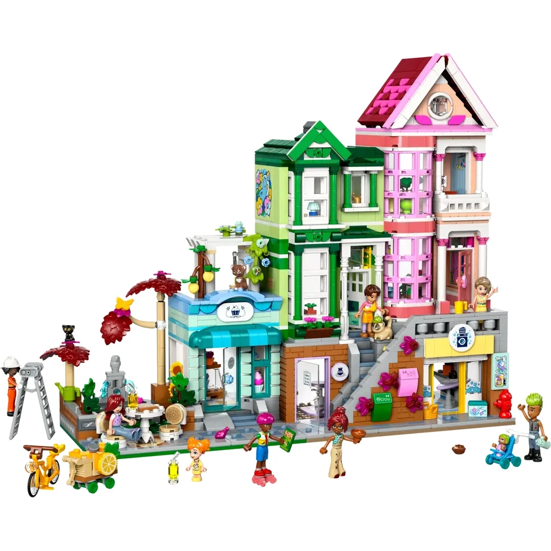 LEGO® Friends 42670 Apartmány a obchody v mestečku Heartlake