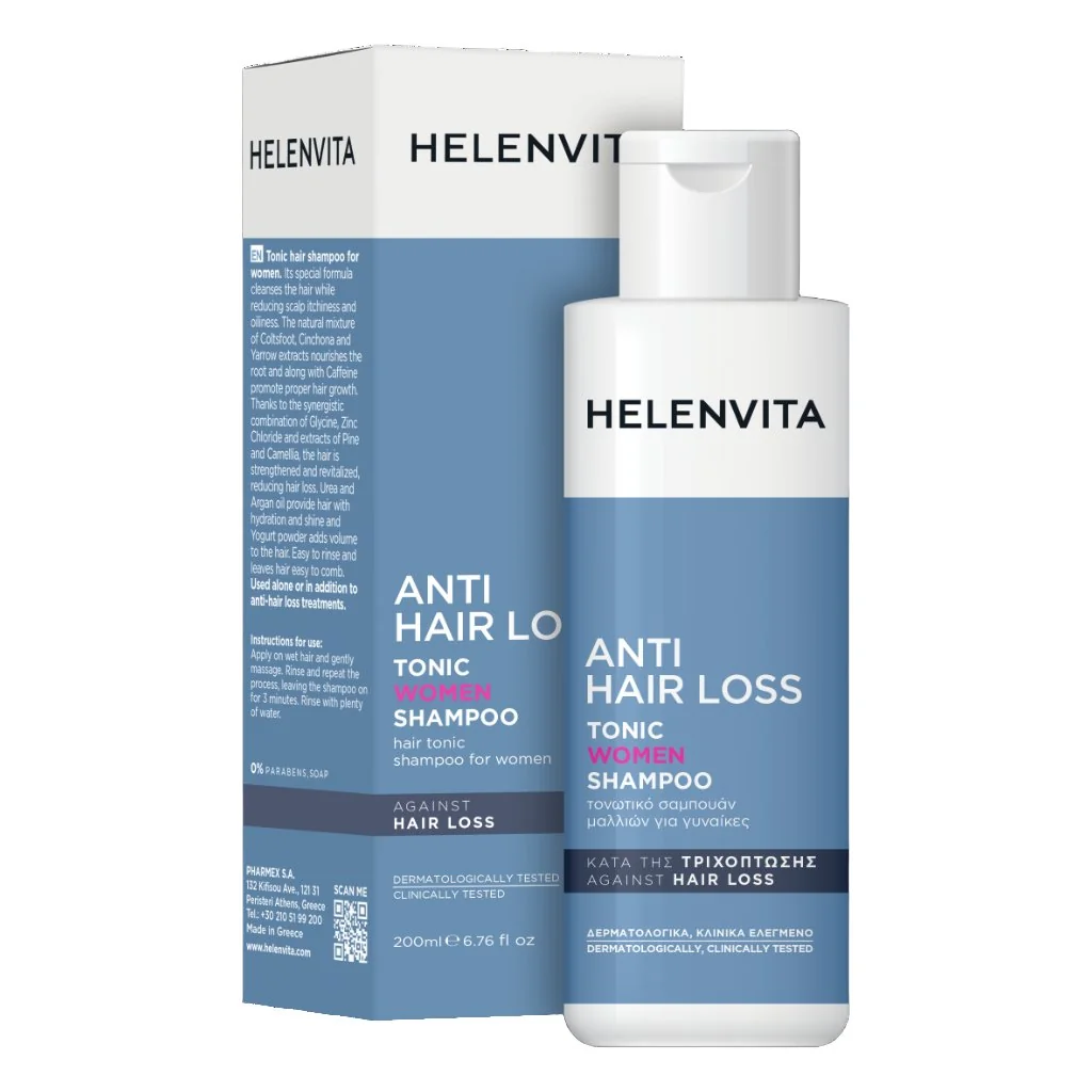 Helenvita Tonizačný šampón pre ženy 200 ml sklon k vypadávaniu