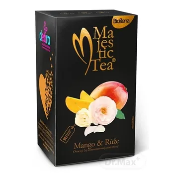 Biogena Majestic Tea Mango & Ruža 20×2,5 g (50 g), ovocný čaj