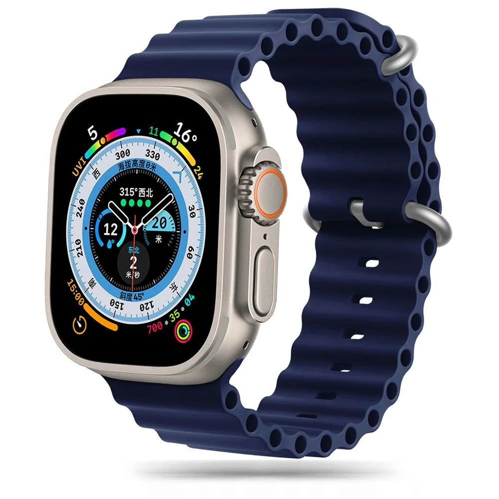 Tech-Protect Iconband Pro remienok na Apple Watch 42/44/45/49mm midnight blue