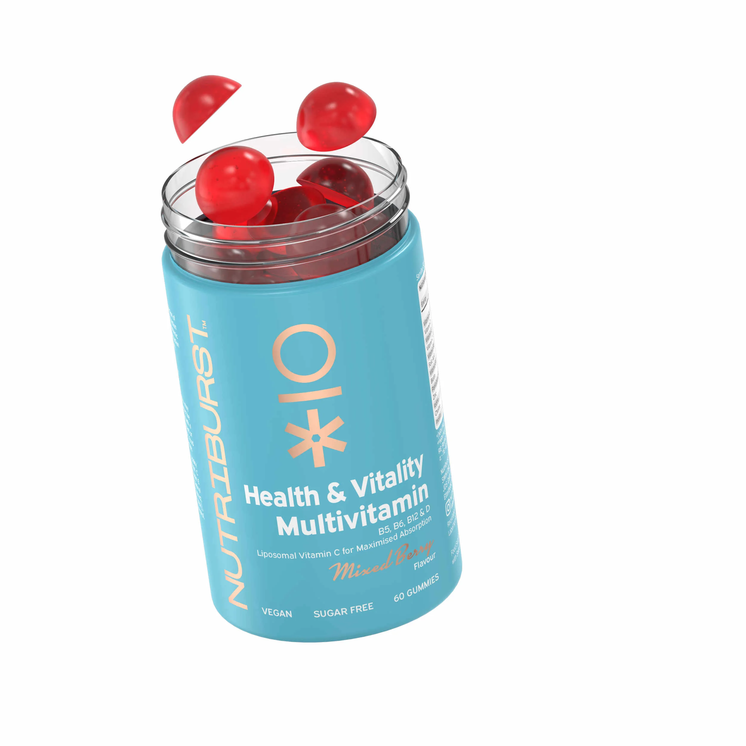 Nutriburst Premium Health Vitality Multivit 60 ks