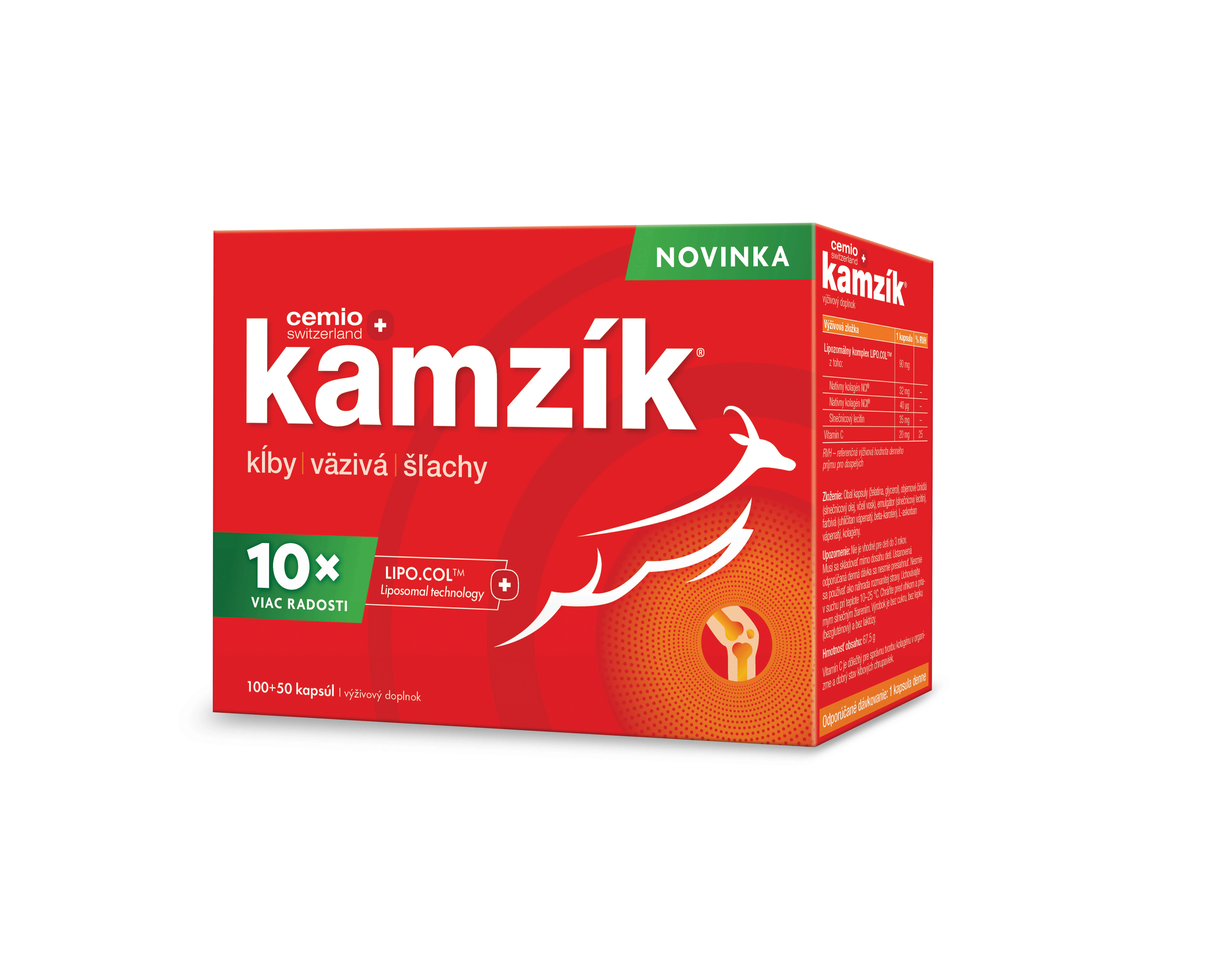 Cemio Kamzík NOVINKA 100+50 cps