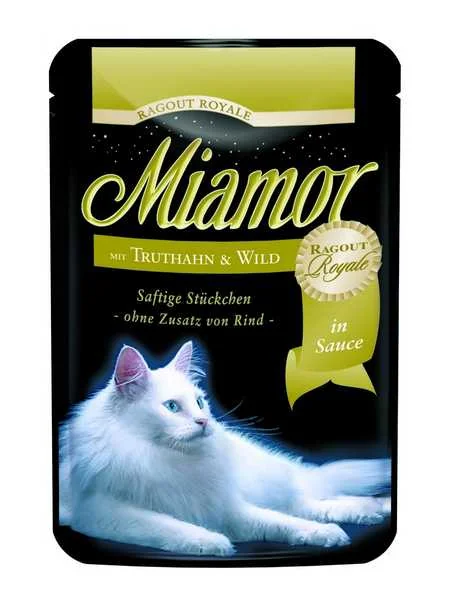 Miamor Kapsička Moriak+Divina v Omáčke 1×100 g, kompletné krmivo pre mačky