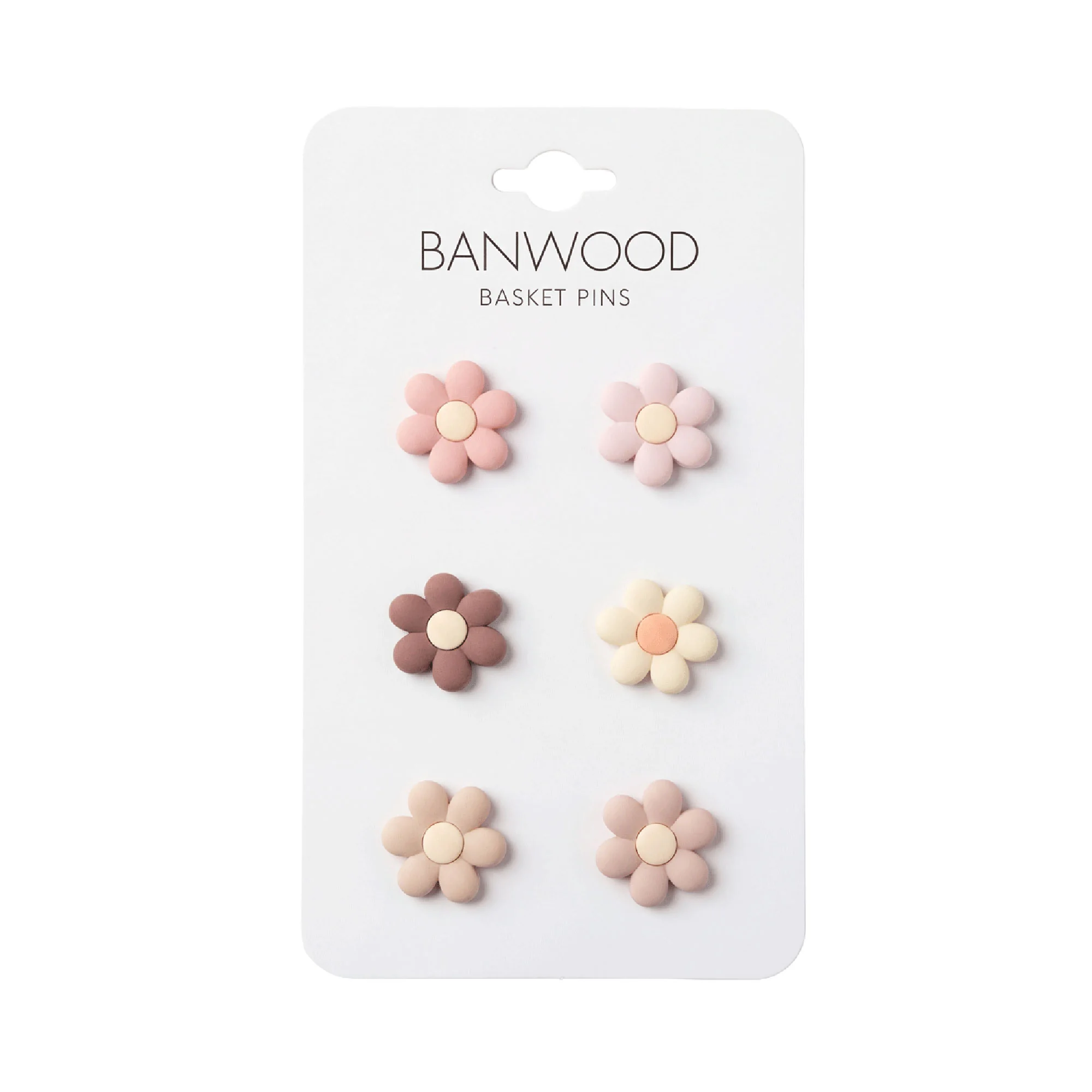 Banwood ozdoby na košík Flowers
