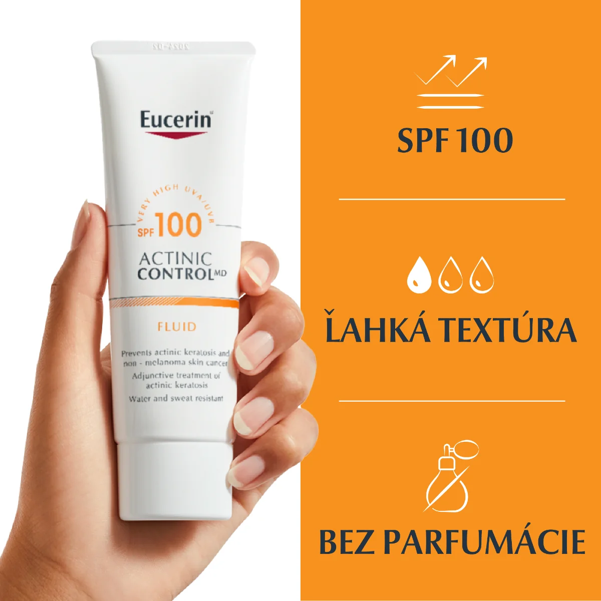 Eucerin Actinic Control MD SPF 100 1×80 ml, emulzia