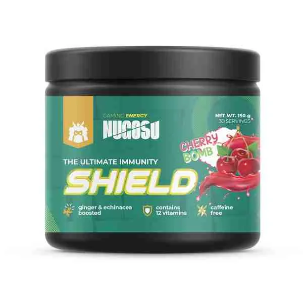 NUGOSU SHIELD Cherry Bomb 150 g, výživový doplnok