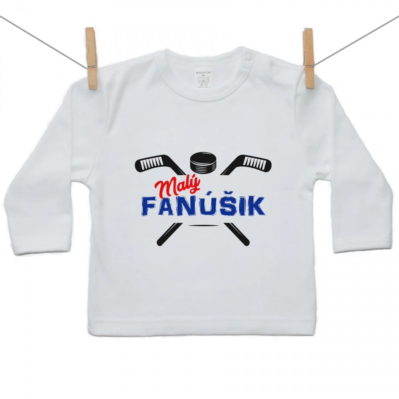 Boodyy Tričko s dlhým rukávom Malý fanúšik Veľkosť: 98