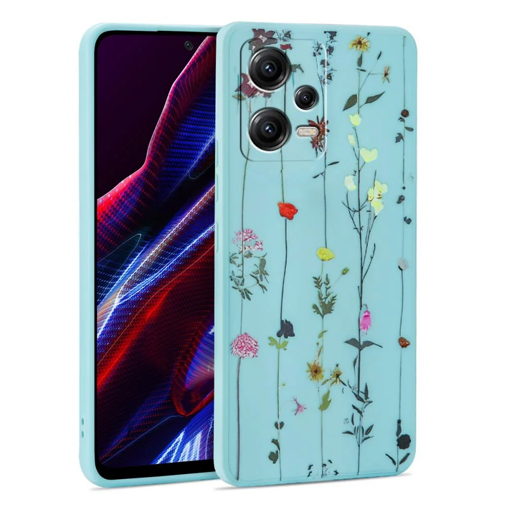 Tech-Protect Mood kryt na Xiaomi Redmi Note 12 5G / Poco X5 5G gardenblue