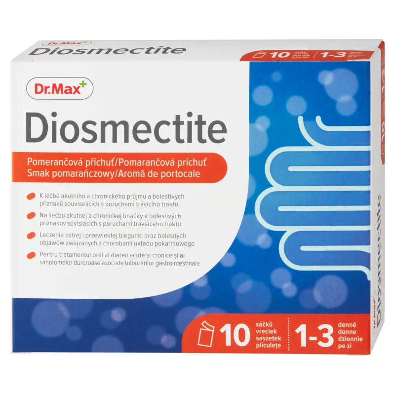 Dr. Max Diosmectite 1×10 vreciek x 3,25 g