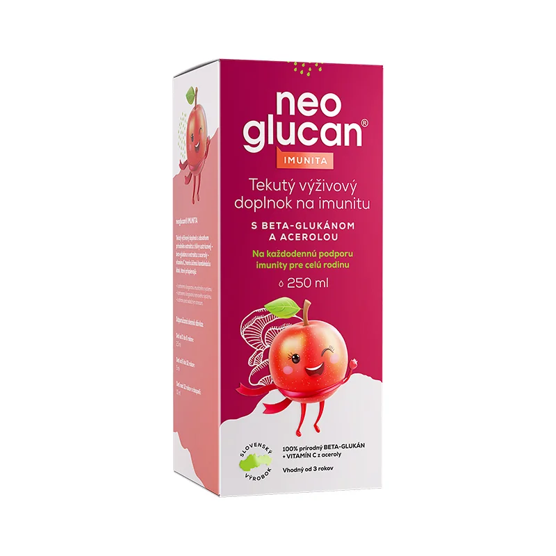neoglucan® IMUNITA s beta-glukánom a acerolou pre celú rodinu