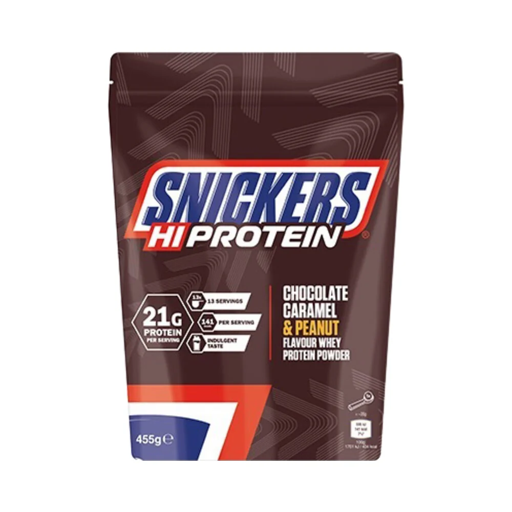 Mars Snickers HiProtein Powder 455 g Snickers (čokoláda-karamel-arašid)