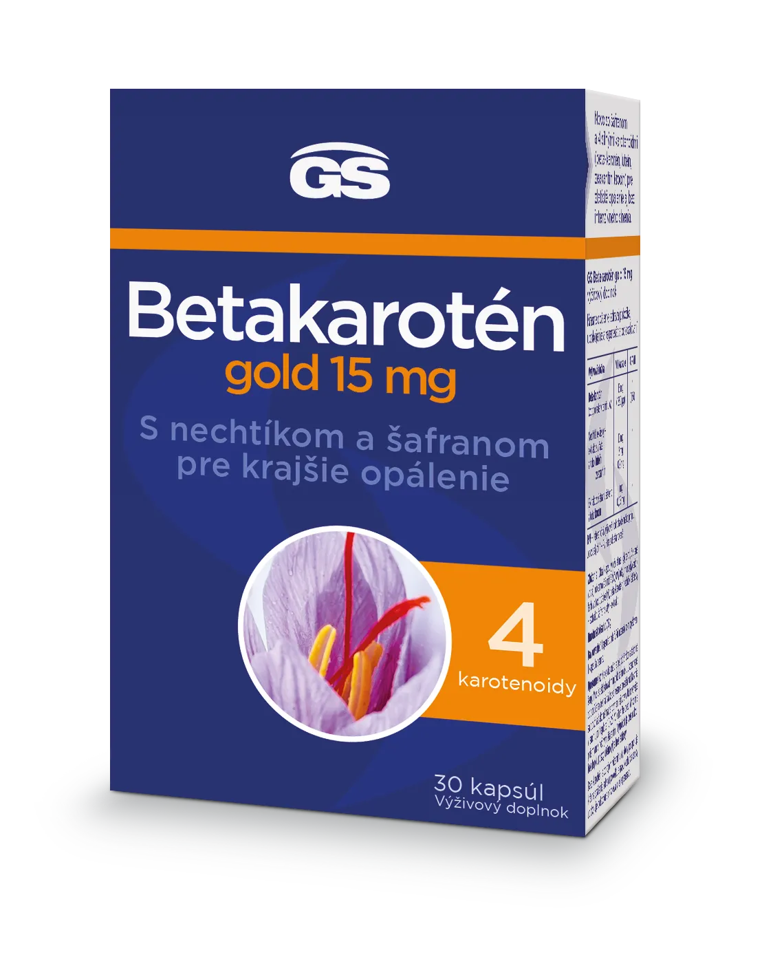 GS Betakarotén gold 15 mg