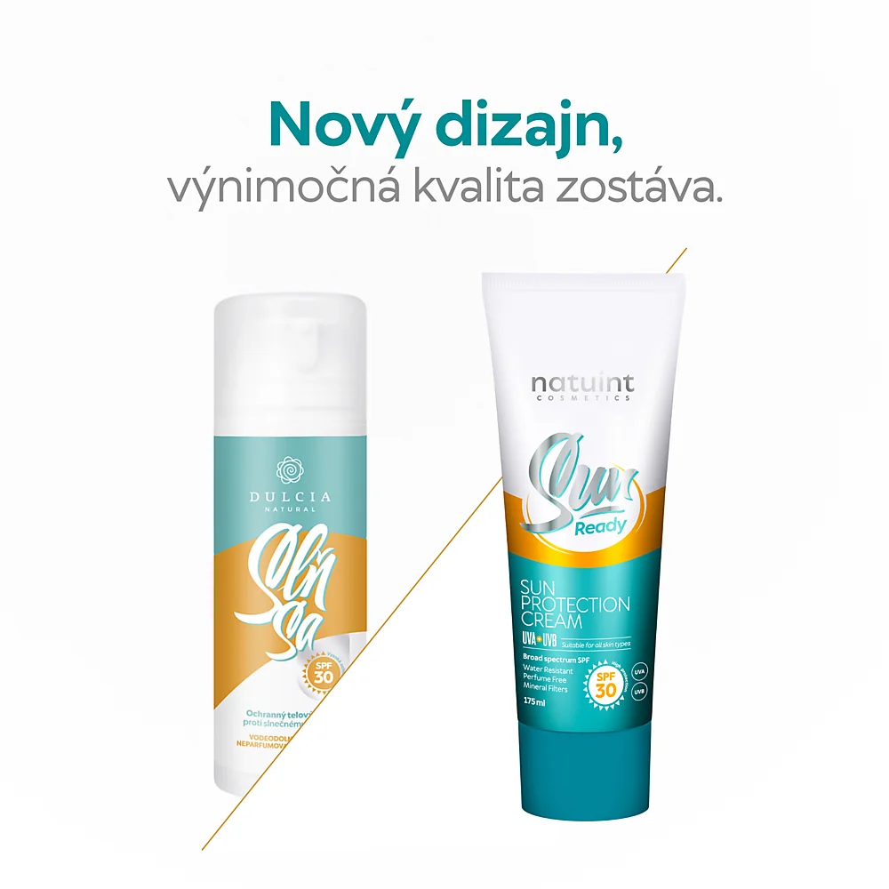 Natuint cosmetics - Ochranný telový krém proti slnečnému žiareniu - SPF 15 Sun Ready - Sun Protection Cream Middle Protection SPF 15
