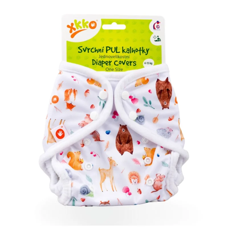 XKKO Vrchné plienkové nohavičky One Size - Wild Forest PULDCOS24
