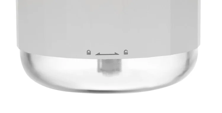Zvlhčovač vzduchu USB s aróma difuzérom, 220 ml biely