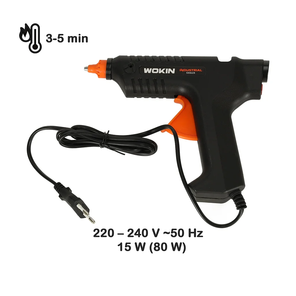 Tavná lepiaca pištoľ 15 W – na tyčinky 11,2 mm, rýchly ohrev