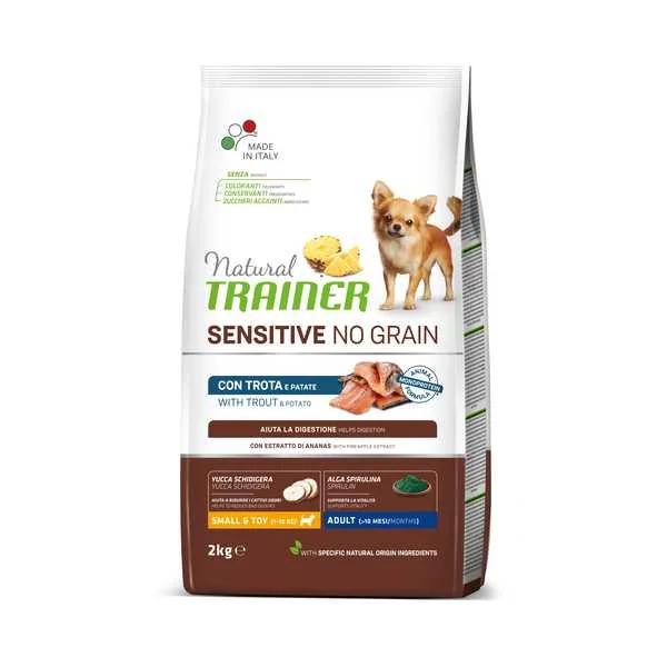 Natural Trainer Sensitive Dog No Grain Mini Pstruh 2kg 1×2 kg