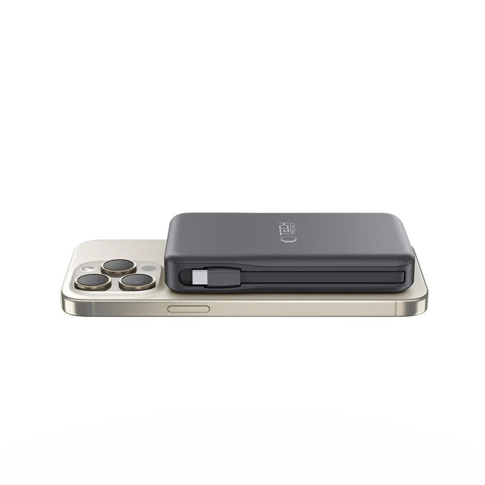Tech-Protect PB31 LifeMag MagSafe Power Bank 10000mAh, čierne