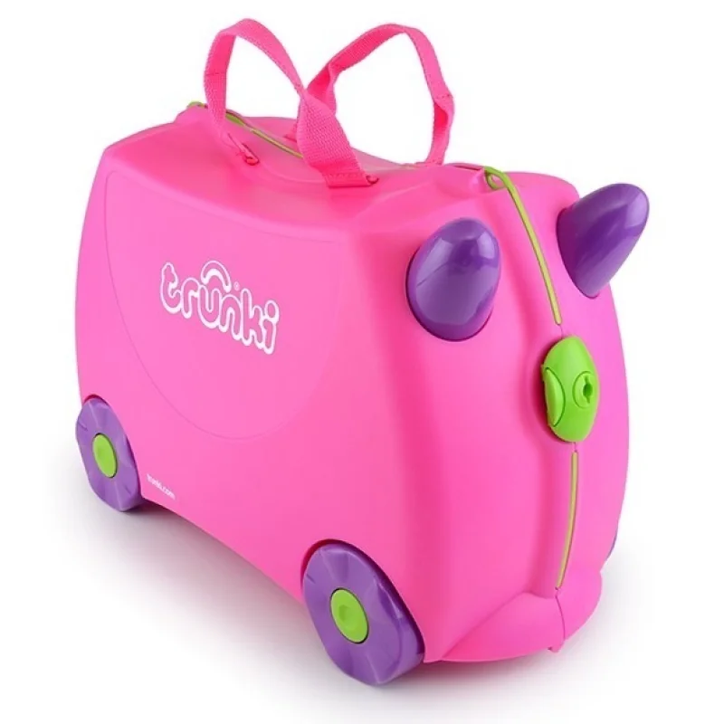 Trunki Trixi detský kufor na kolieskach 18 l (3–8 rokov)