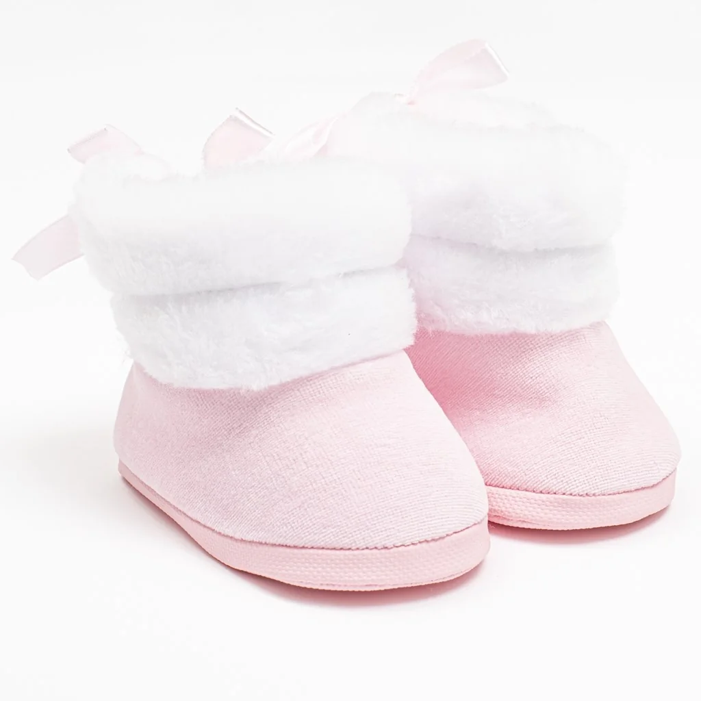 Dojčenské zimné kozačky New Baby ružové 6-12 m 6-12 m, 20C54531