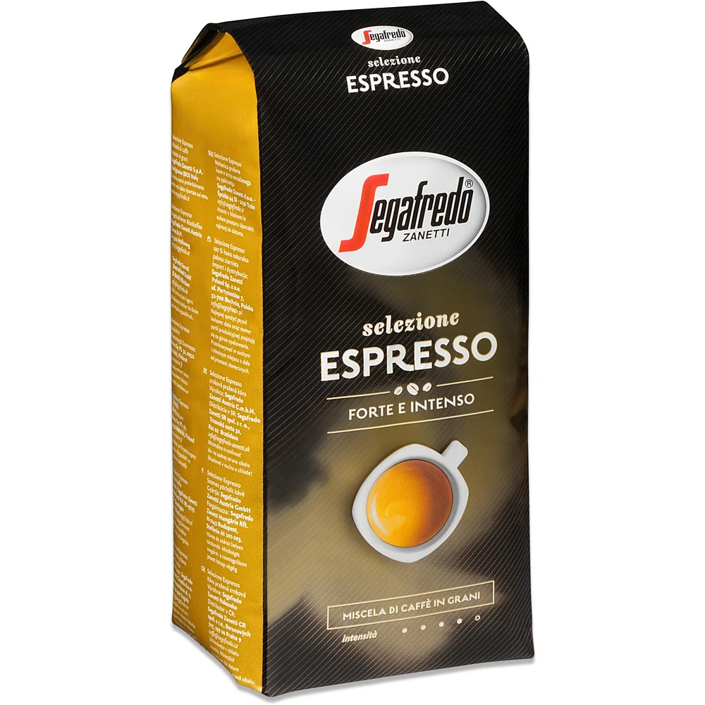 Segafredo Selezione Espresso Zrnková Káva 1×1000 g, zrnková káva