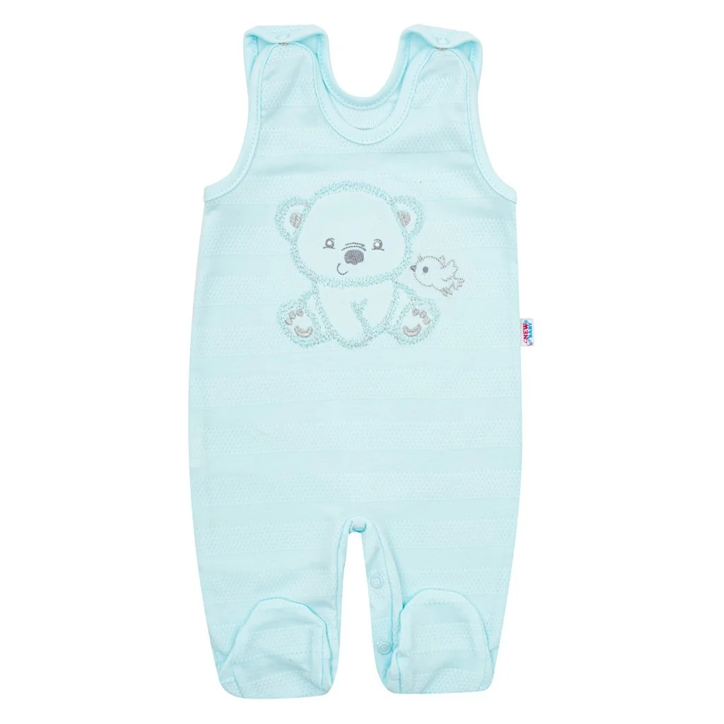 Dojčenská súprava do pôrodnice New Baby Sweet Bear modrá 56