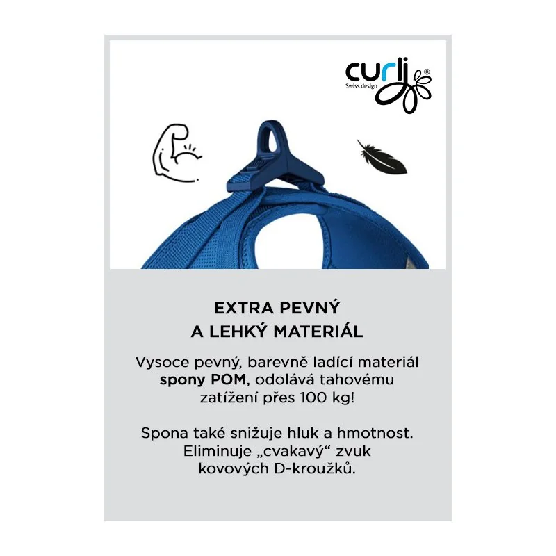 Postroj pre psov so sponou Softshell Black L, 8-13 kg
