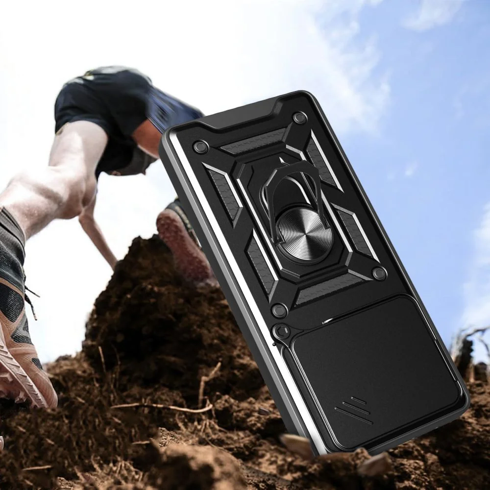 Tech-Protect Camshield kryt na Xiaomi Redmi Note 14 5G, čierny