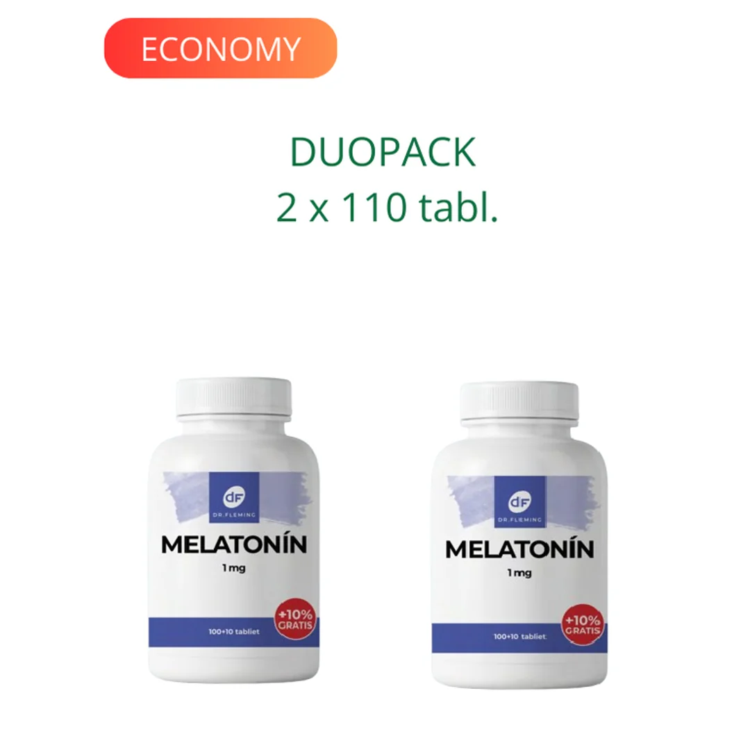 DR. FLEMING Melatonín 1mg +10% gratis 220ks DUOPACK