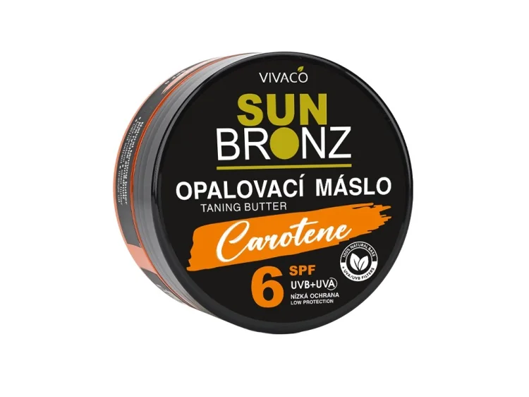 VIVACO SUN BRONZ CAROTENE Opaľovacie MASLO SPF6 150 ml