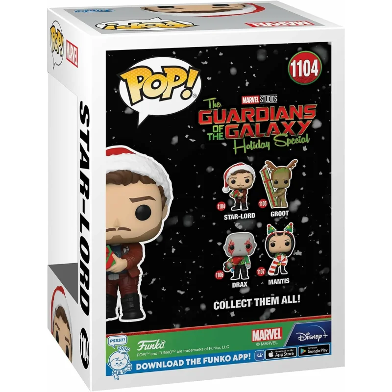 FUNKO POP Marvel: Guardians of the Galaxy Holiday Special - Zberateľská figúrka Star Lord FNK64333