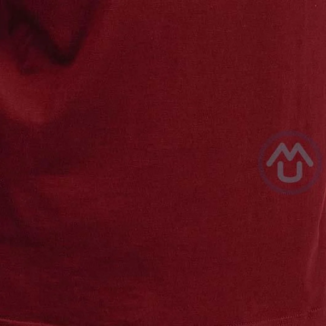 Pánska polokošeľa vo farbe - bordová XS
