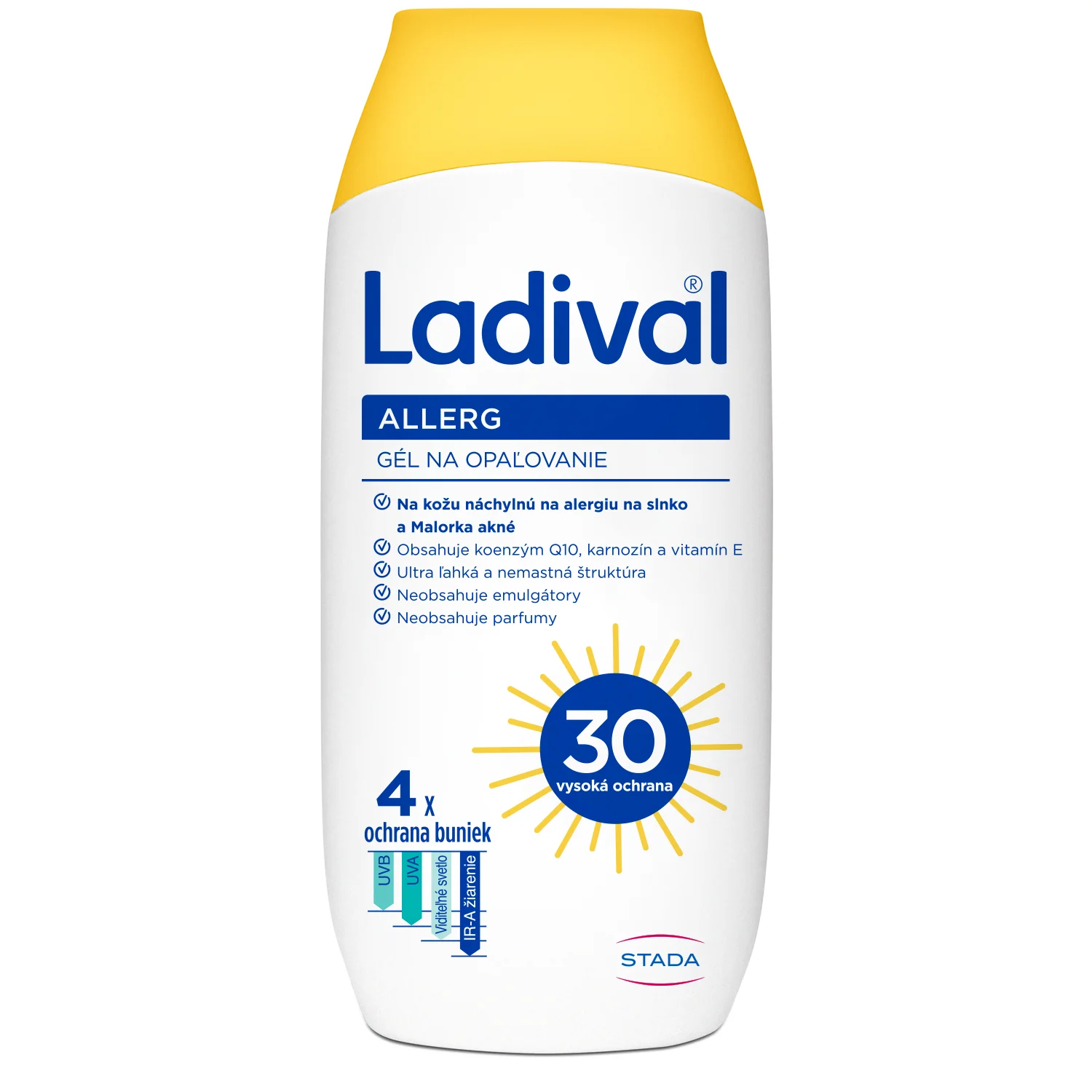 LADIVAL Allerg OF 30 gél 200 ml