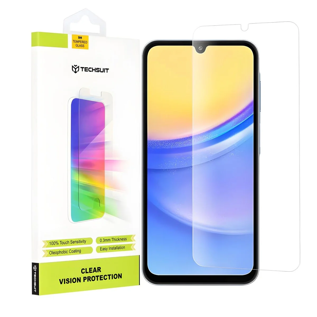 Temperované sklo pre Samsung Galaxy A15 - Transparentná
