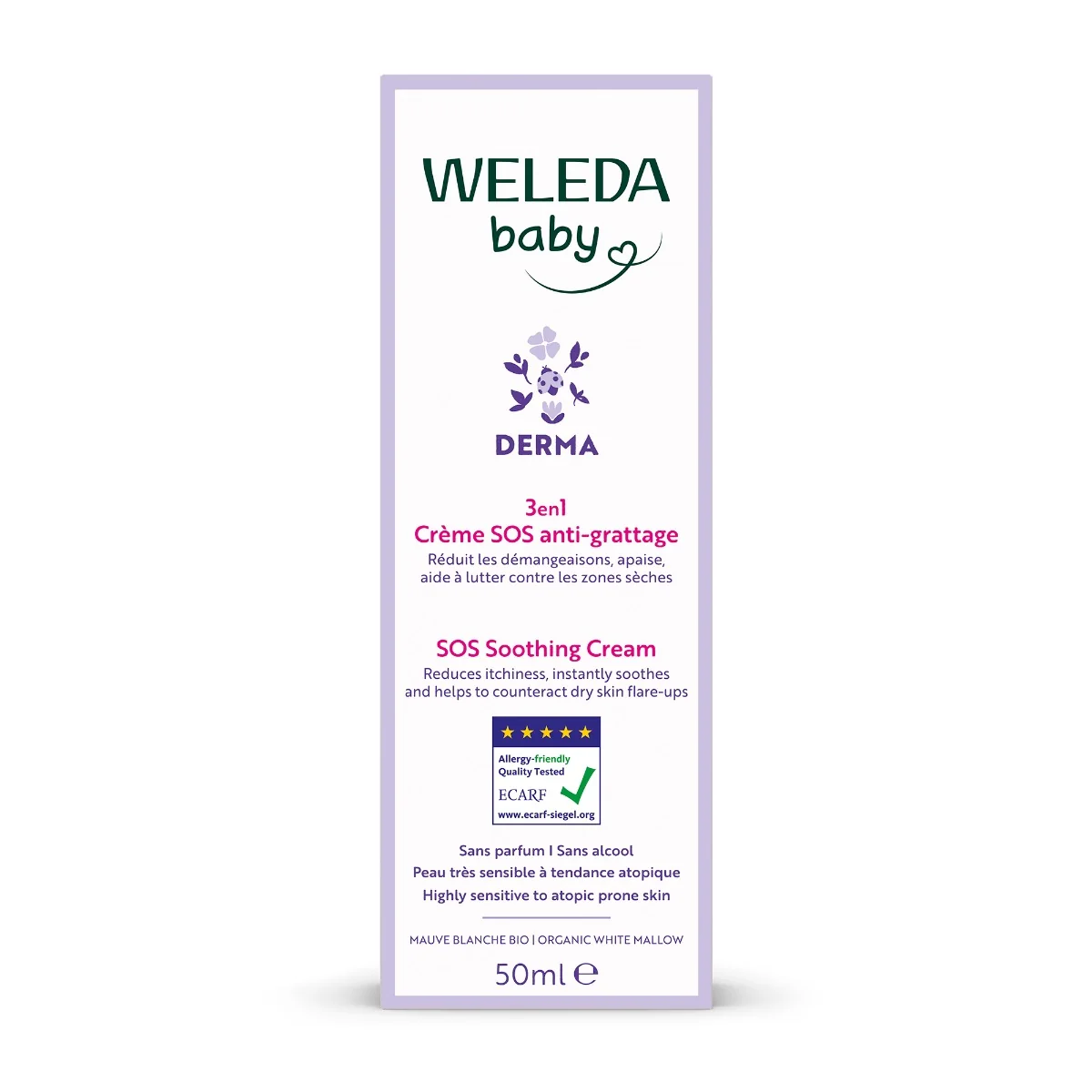 3v1 Baby Derma ukľudňujúci SOS krém 50 ml