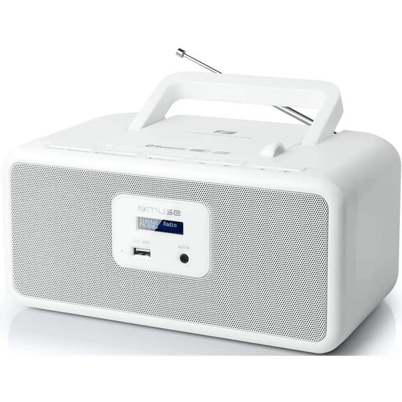 MUSE M-32DBW, prenosné CD/DAB /FM, USB