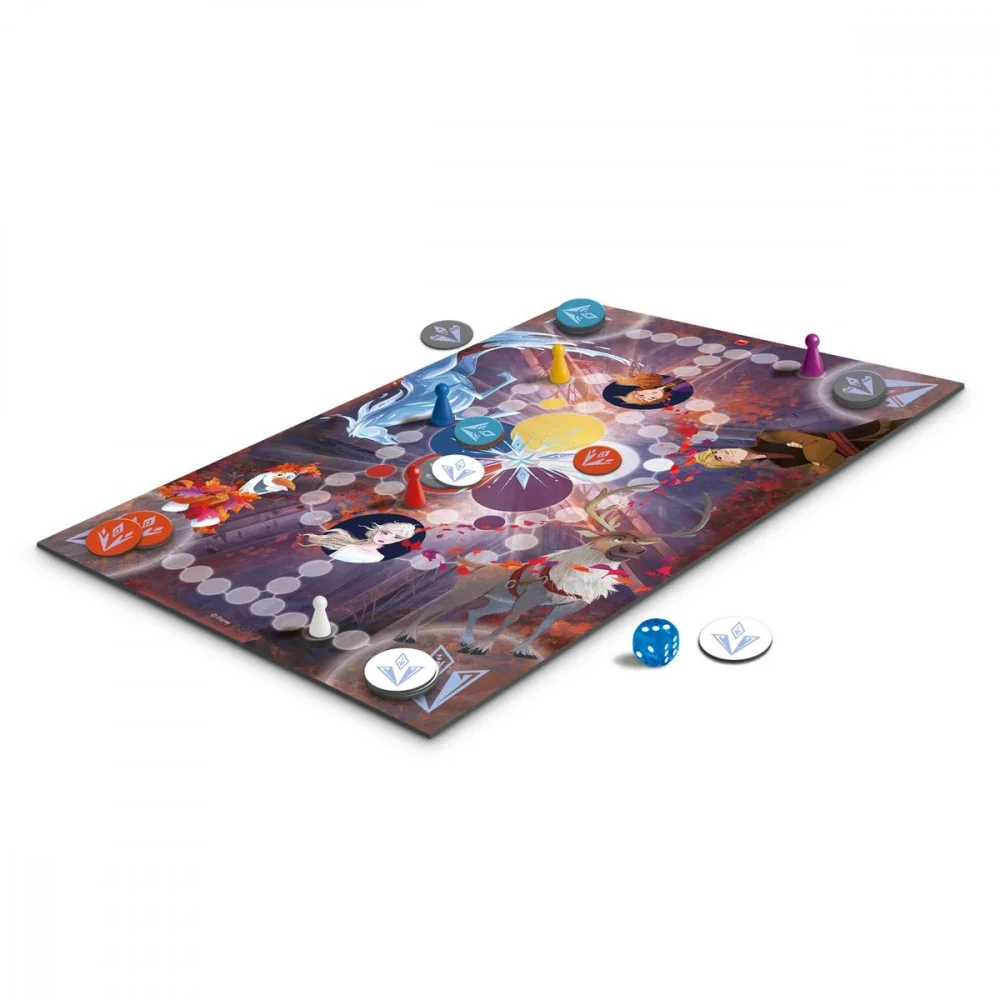 Spoločenská hra Anna a Elsa - Frozen II-DINOTOYS