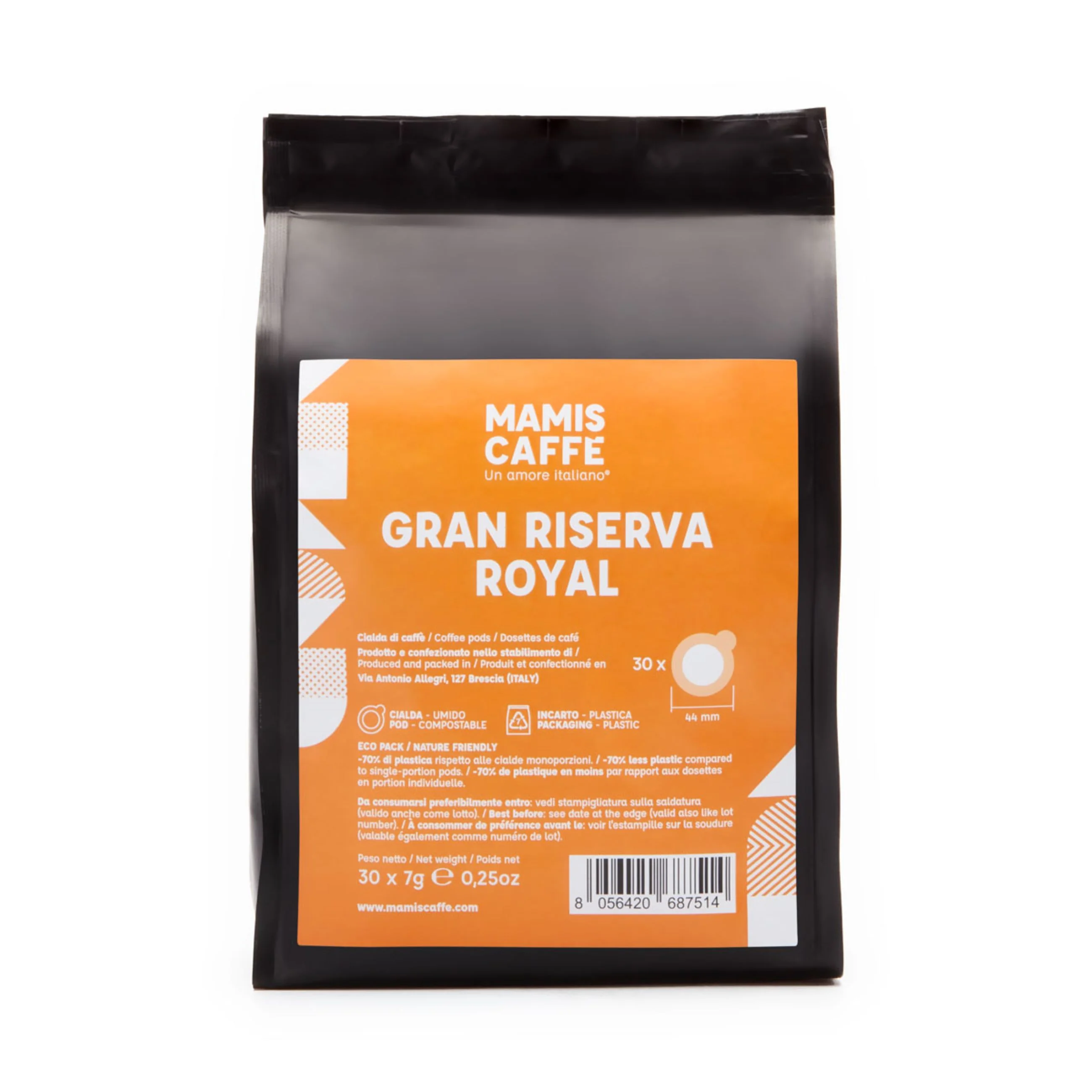 Mamis Caffé Gran Riserva Royal E.S.E. pody 30 ks