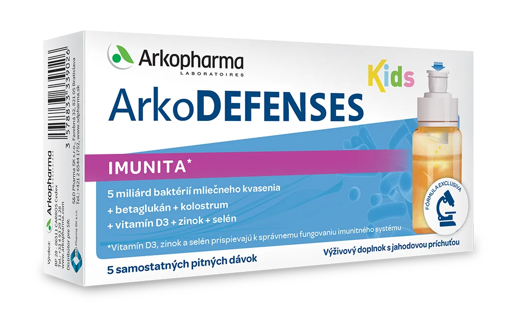 ArkoDEFENSES Kids 1×5 ampl, výživový doplnok