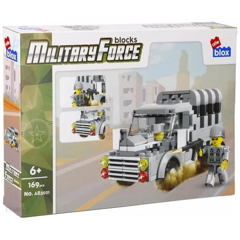 Stavebnica Alleblox Military Force 169 ks
