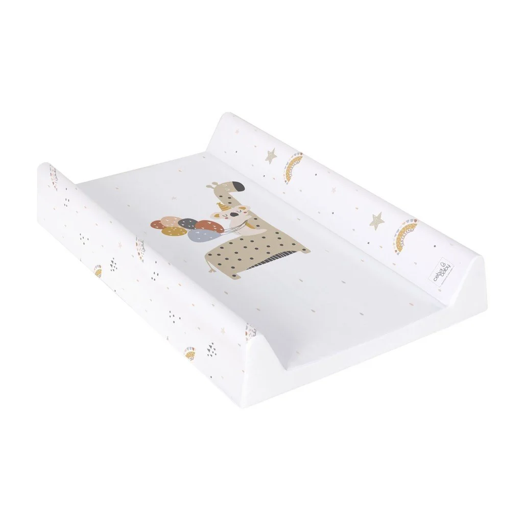 Podložka prebaľovacia 2-hranná s pevnou doskou (50x80) Comfort Giraffe