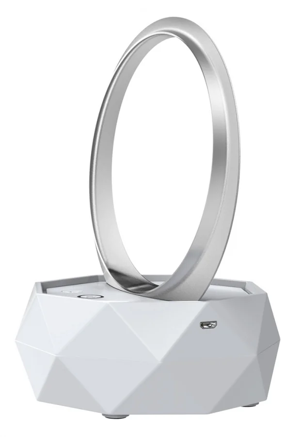 RGB Bluetooth reproduktor FM rádio USB biely